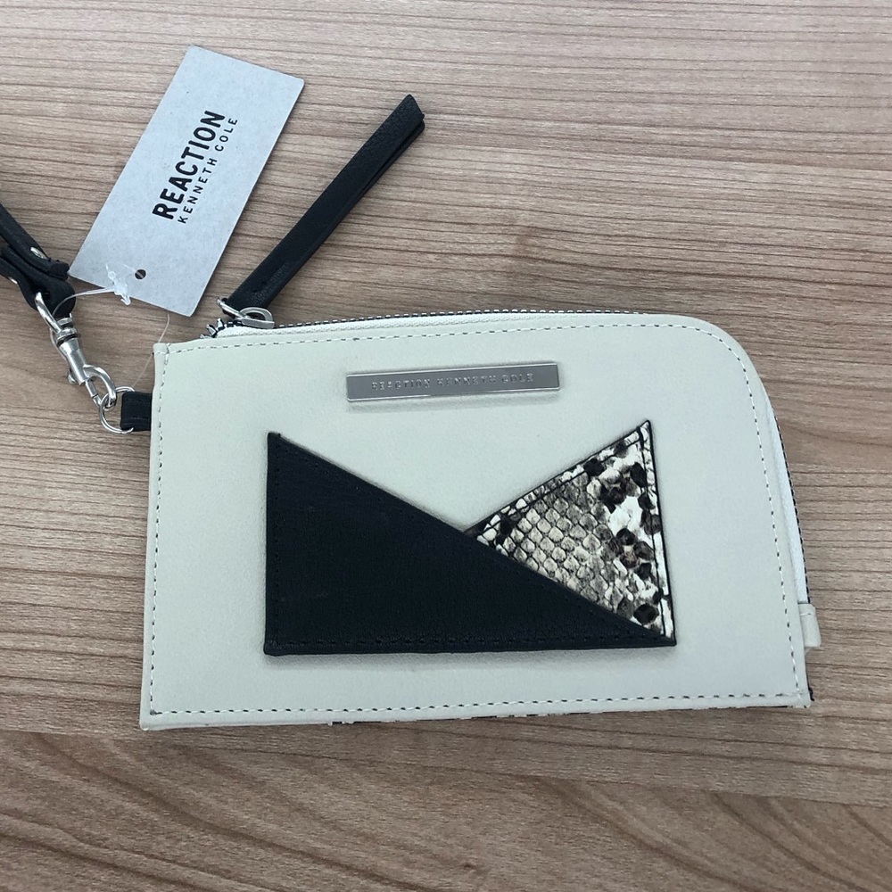 Kenneth Cole Reaction Snakeskin Wristlet